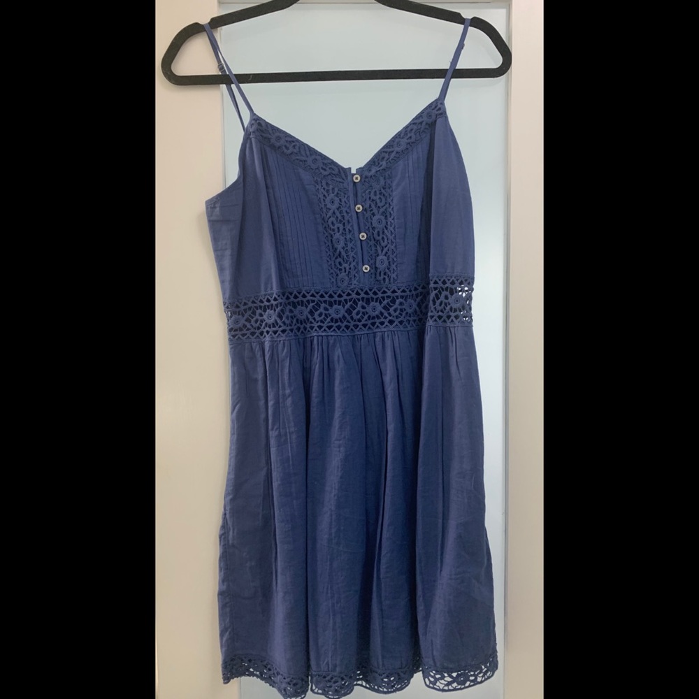 Blue dress